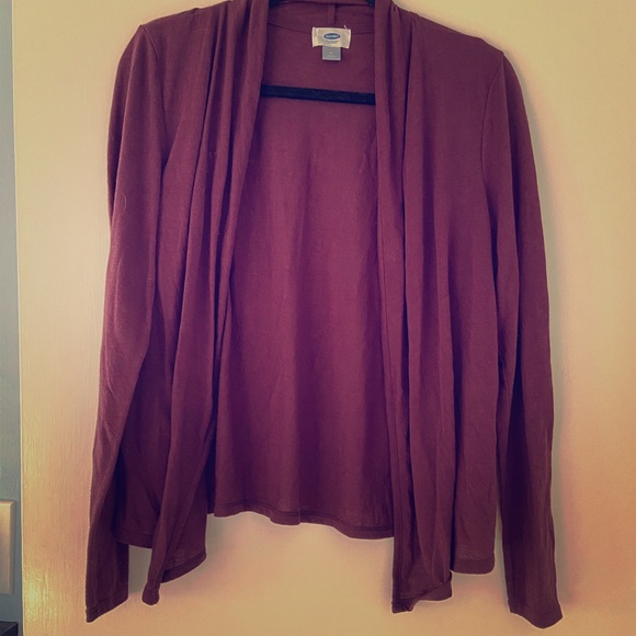 🎉 2/$20 🎉 lightweight eggplant cardigan - Picture 1 of 4